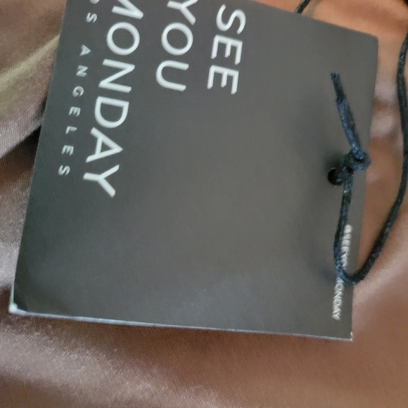 See You Monday Tan Knit Dress - Picture 4 of 4